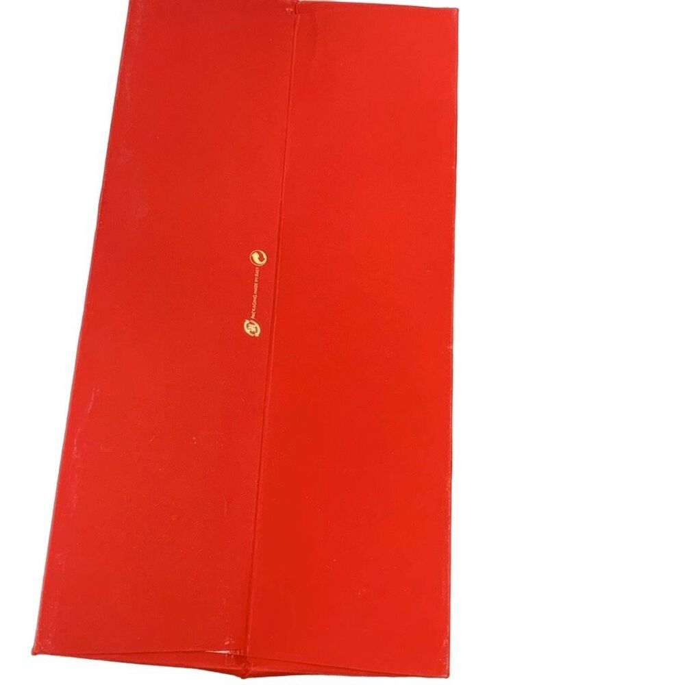 Dior Red Special Edition Shopping Bag Gift Tote, Gold Star Charm - 15”x10” - Picture 5 of 8